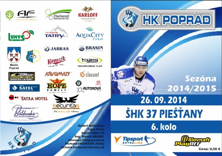Bulletin HK Poprad sa prezliekol do nového kabátu